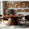 Стол обеденный Halmar VAGNER 220 (орех) заказать в интернет магазине по цене 91 088 руб. в Самаре