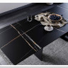 Стол обеденный Signal DIUNA CERAMIC раскладной (черный мат) заказать в интернет магазине по цене 130 528 руб. в Самаре