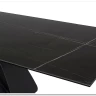 Стол обеденный Signal DIUNA CERAMIC раскладной (черный мат) заказать в интернет магазине по цене 154 060 руб. в Самаре