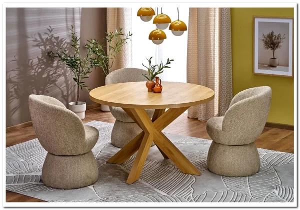 Стол обеденный Halmar MORUS 105 (натуральный/натуральный) заказать в интернет магазине по цене 28 055 руб. в Самаре