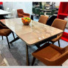 Стол EDER 160 GLOSS AMBER JADE SOLID CERAMIC / Орех, DISAUR заказать в интернет магазине по цене 99 600 руб. в Самаре