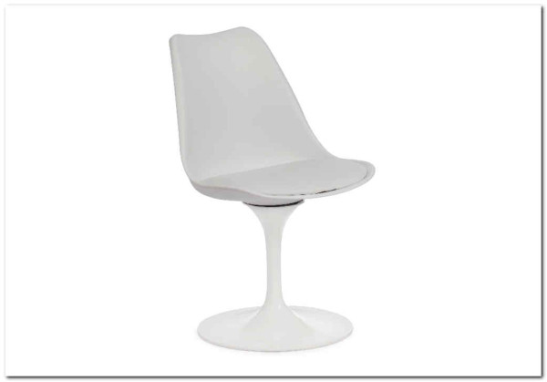 Стул TULIP FASHION CHAIR (mod.109) белый / белый заказать в интернет магазине по цене 8 950 руб. в Самаре