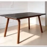 Стол обеденный Halmar LOZANO (черный мрамор/ореховый) заказать в интернет магазине по цене 68 406 руб. в Самаре