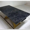 Стол ALES 180 BLACK GRAVE SOLID CERAMIC, керамика / бронзовый, DISAUR заказать в интернет магазине по цене 83 655 руб. в Самаре