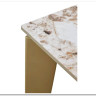 Стол CORNER 120 GLOSS LUXURY PANDORA SOLID CERAMIC / шампань, ®DISAUR заказать в интернет магазине по цене 71 450 руб. в Самаре