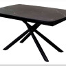 Стол RIVOLI 140 MATT BLACK MARBLE SOLID CERAMIC / BLACK заказать в интернет магазине по цене 74 900 руб. в Самаре