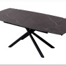 Стол RIVOLI 140 MATT BLACK MARBLE SOLID CERAMIC / BLACK заказать в интернет магазине по цене 74 900 руб. в Самаре