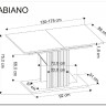 Стол обеденный Halmar FABIANO 135 раскладной (дуб вотан/черный) заказать в интернет магазине по цене 31 373 руб. в Самаре
