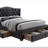 Кровать ASPEN II VELVET BLUVEL 14 160/200 Signal заказать в интернет магазине по цене 82 622 руб. в Самаре