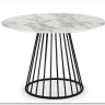 Стол обеденный Halmar BRODWAY белый мрамор/черный заказать в интернет магазине по цене 30 047 руб. в Самаре