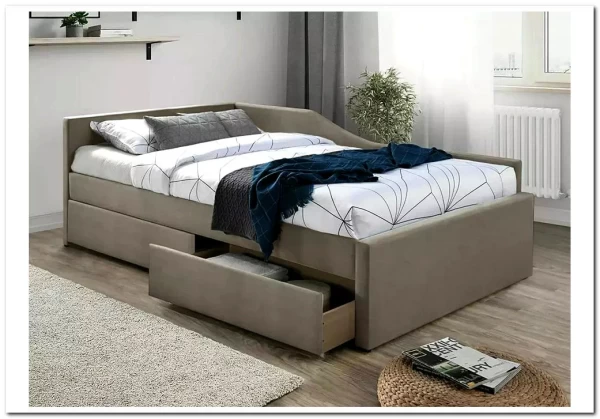 Кровать Signal ELIOT Velvet tap. 228 (бежевый) 120/200 заказать в интернет магазине по цене 64 714 руб. в Самаре