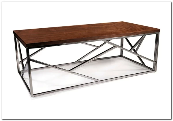 Стол журнальный Signal ESCADA A (орех/серебряный) заказать в интернет магазине по цене 35 711 руб. в Самаре