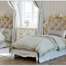 Купить Кровать с мягким изголовьем 160*200 Romantic R416-K02-AG-B01 с доставкой по России по цене производителя можно в магазине Другая Мебель в Самаре