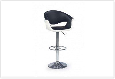 Барный стул Halmar H-46 (черный/белый)
