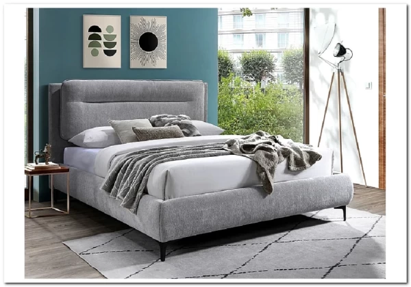 Кровать SIGNAL NIKOZJA Raven 06 светло-серый, 160/200 заказать в интернет магазине по цене 66 718 руб. в Самаре