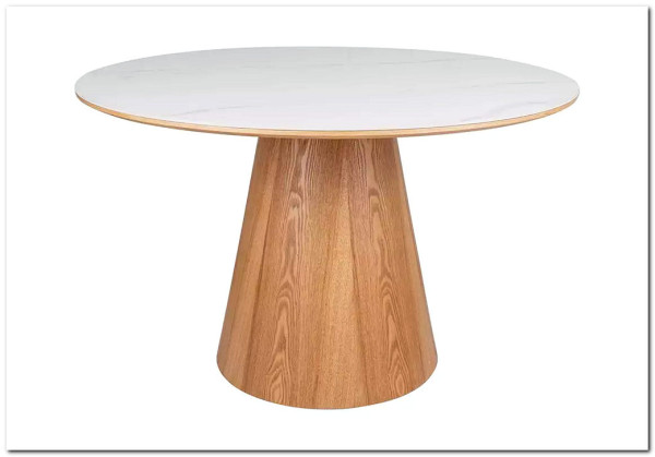 Стол обеденный Signal ANGEL Ceramic 120 (белый/дуб) заказать в интернет магазине по цене 70 299 руб. в Самаре