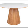 Стол обеденный Signal ANGEL Ceramic 120 (белый/дуб) заказать в интернет магазине по цене 70 299 руб. в Самаре