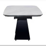 Стол обеденный Signal INFINITY Ceramic 160 раскладной (Nature Cloud белый/черный) заказать в интернет магазине по цене 209 327 руб. в Самаре