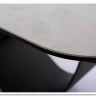 Стол обеденный Signal INFINITY Ceramic 160 раскладной (Nature Cloud белый/черный) заказать в интернет магазине по цене 209 327 руб. в Самаре