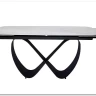 Стол обеденный Signal INFINITY Ceramic 160 раскладной (Nature Cloud белый/черный) заказать в интернет магазине по цене 209 327 руб. в Самаре