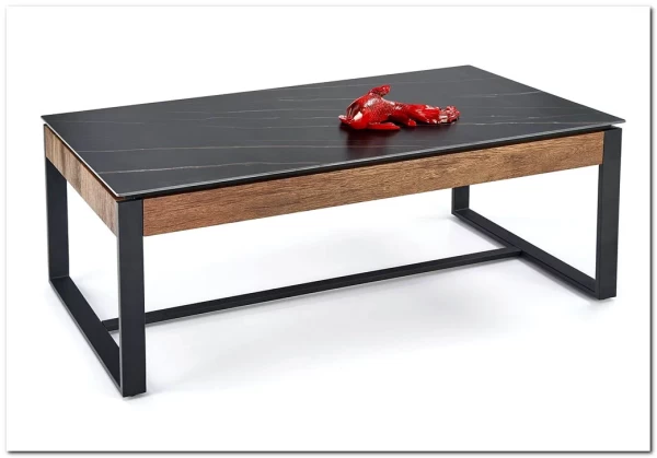 Стол журнальный Halmar RAMONA (черный/ореховый) заказать в интернет магазине по цене 28 342 руб. в Самаре