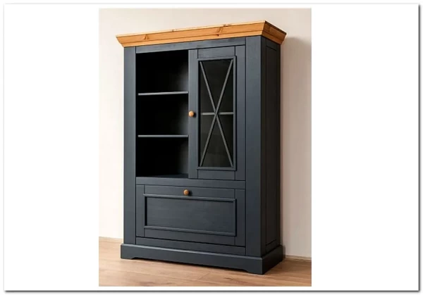 Комод Форест Графит 2 двери и полки заказать в интернет магазине по цене 39 975 руб. в Самаре