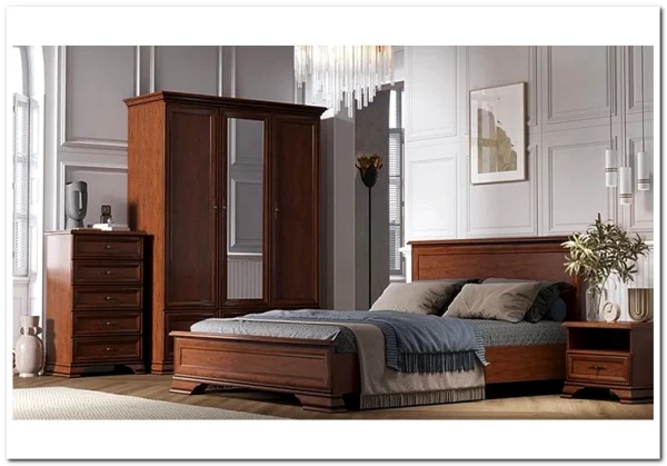 Мебель для спальни Кентаки каштан БРВ  заказать в интернет магазине по цене 121 290 руб. в Самаре