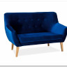 Диван Signal NORDIC 2 Velvet Bluvel 86 синий заказать в интернет магазине по цене 54 053 руб. в Самаре