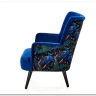 Кресло Halmar PAGONI (темно-синий/черный) заказать в интернет магазине по цене 43 019 руб. в Самаре