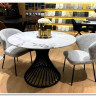 Стол BUENO 120 GLOSS GOLDEN JADE SOLID CERAMIC / BLACK, DISAUR заказать в интернет магазине по цене 108 700 руб. в Самаре