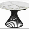 Стол BUENO 120 GLOSS GOLDEN JADE SOLID CERAMIC / BLACK, DISAUR заказать в интернет магазине по цене 108 700 руб. в Самаре