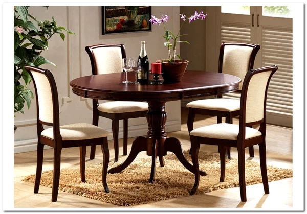 Стол обеденный Signal OLIVIA 106 раскладной (темный орех) заказать в интернет магазине по цене 55 632 руб. в Самаре