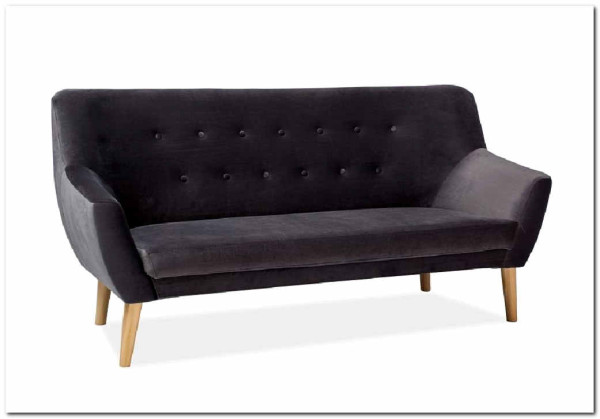 Диван Signal NORDIC 3 Velvet Bluvel 14 серый заказать в интернет магазине по цене 67 577 руб. в Самаре