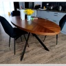 Стол обеденный Halmar LOCARNO (ореховый/черный) заказать в интернет магазине по цене 44 604 руб. в Самаре