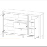 Тумба Лофт KOM2D2S BRW заказать в интернет магазине по цене 20 740 руб. в Самаре