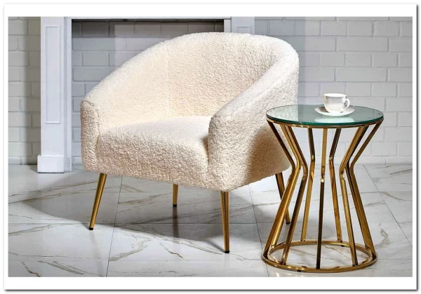 Кресло Halmar GRIFON (кремовый/золотой) заказать в интернет магазине по цене 29 833 руб. в Самаре