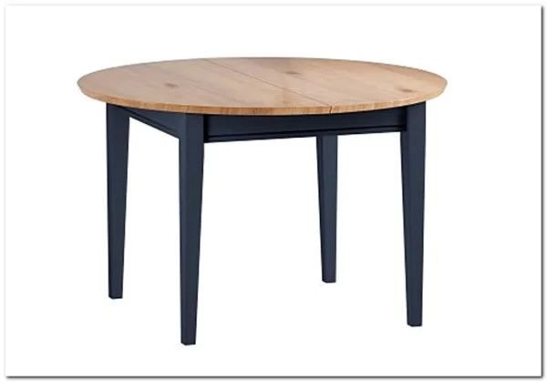 Стол обеденный раскладной Форест Графит D90/125 (массив) заказать в интернет магазине по цене 30 654 руб. в Самаре