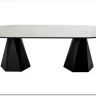 Стол ОРФЕЙ 240 нераскладной цвет ОНИКС (ONYX SABLE PULIDO), керамика / Черный каркас заказать в интернет магазине по цене 101 050 руб. в Самаре