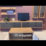 Стеллаж Грейс REG2D2S BRW по цене 34 260 руб. в магазине Другая Мебель в Самаре