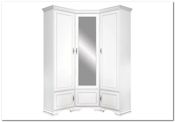 Шкаф угловой Кентаки SZFN5D белый БРВ заказать в интернет магазине по цене 73 610 руб. в Самаре