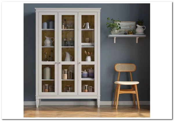 Шкаф для посуды Ольса-С 300 из массива сосны заказать в интернет магазине по цене 70 805 руб. в Самаре