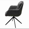 Стул MEADOW 360 град. поворот. Темно-серый XD841-16, букле / черный каркас, DISAUR заказать в интернет магазине по цене 15 615 руб. в Самаре