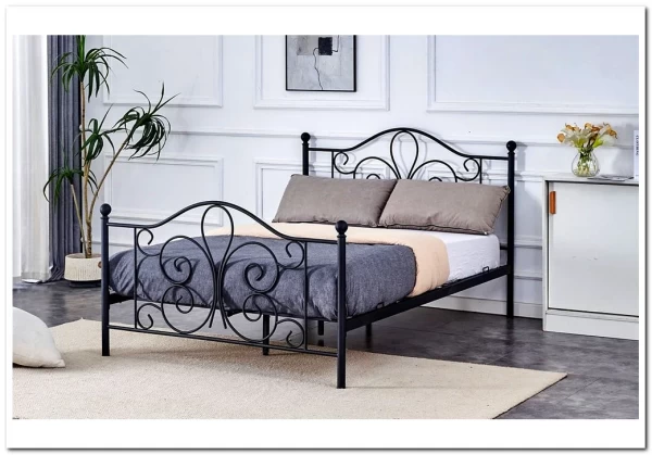 Кровать Halmar PANAMA (черный) 140/200 заказать в интернет магазине по цене 28 094 руб. в Самаре