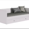 Кровать Ева LOZ/90 белый BRW заказать в интернет магазине по цене 25 270 руб. в Самаре