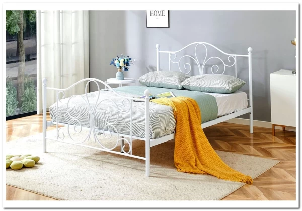 Кровать Halmar PANAMA (белый) 140/200 заказать в интернет магазине по цене 28 094 руб. в Самаре