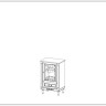 Буфет малый FL-KB/M Florencja Taranko заказать в интернет магазине по цене 159 750,55 руб. в Самаре