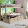 Двухъярусная кровать Орлёнок c нижним спальным местом 120/140 из сосны по цене 49 130 руб. в магазине Другая Мебель в Самаре