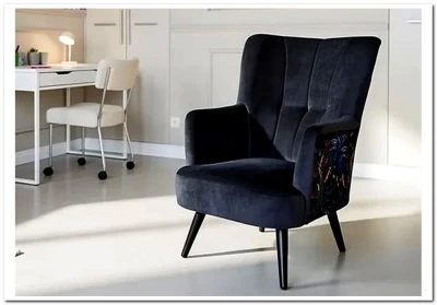 Кресло Halmar PAGONI (черный)