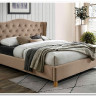 Кровать Signal ASPEN VELVET BLUVEL 28 (бежевый/дуб) 160/200 заказать в интернет магазине по цене 62 781 руб. в Самаре