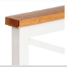 Купить Кровать Iris (mod.9311) дерево гевея/металл, 160*200 см (Queen bed), Белый (White) с доставкой по России по цене производителя можно в магазине Другая Мебель в Самаре